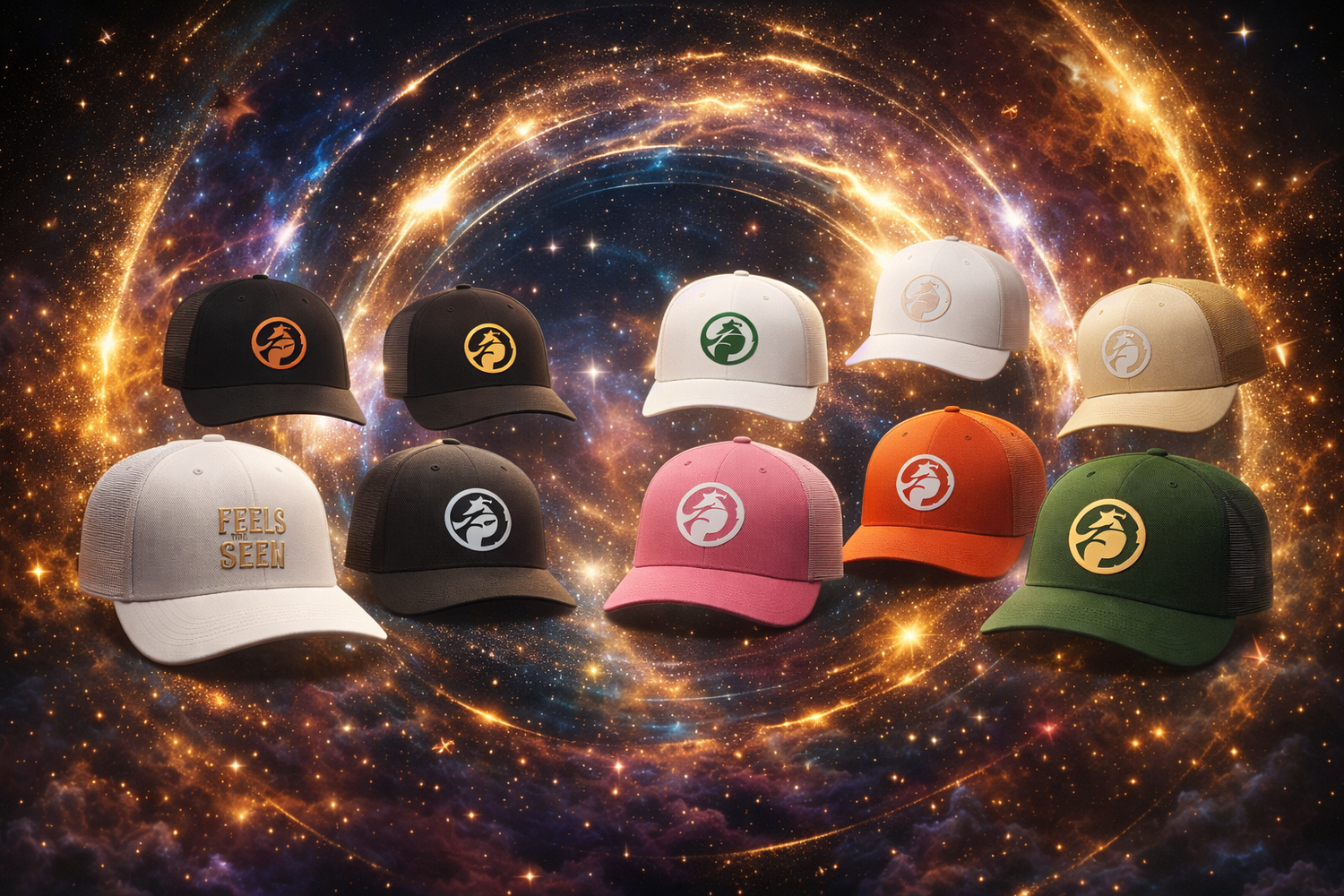 FEEL THE FEELS™ : TRUCKER CAPS.