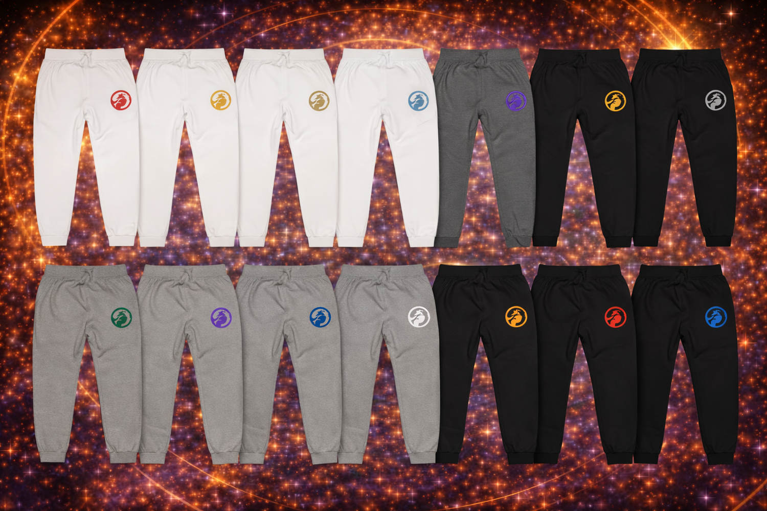 FEEL THE FEELS™ : UNISEX FLEECE SWEATPANTS.