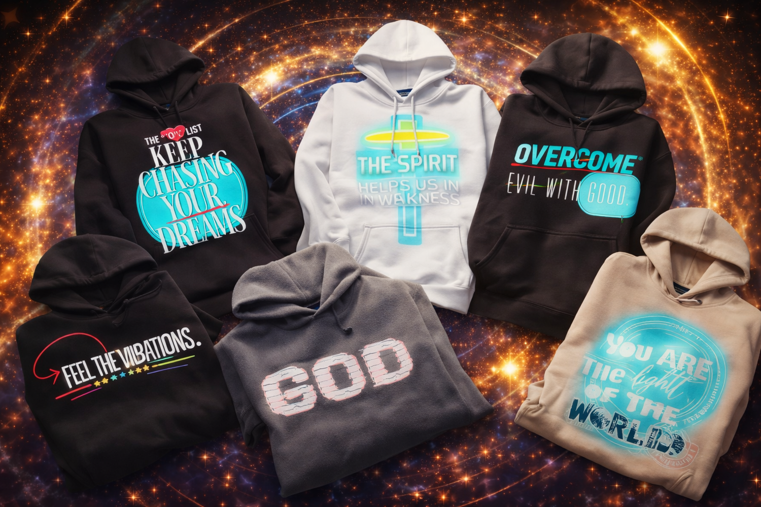FEEL THE FEELS™: Unisex Tops | Luxe Premium Hoodies | Chakra-Aligned Energy.