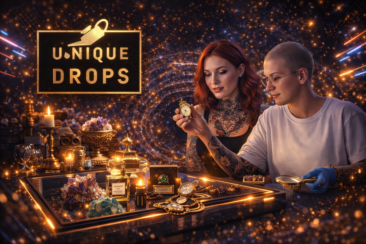 U.NIQUE DROPS™: FULL TREASURE COLLECTION.