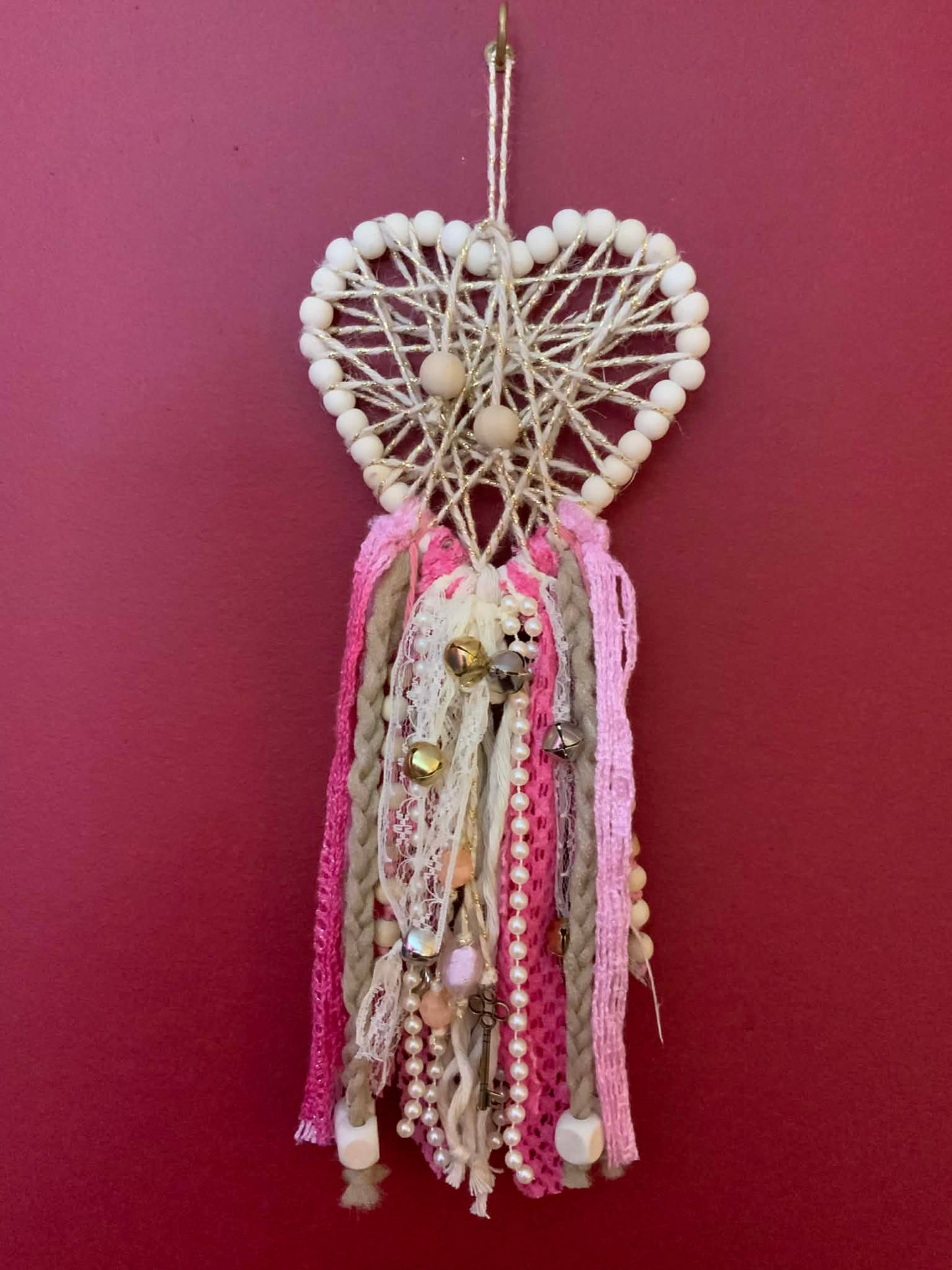 KELZ BELZ™: SACRED HEART OF LIGHT DREAMCATCHER.