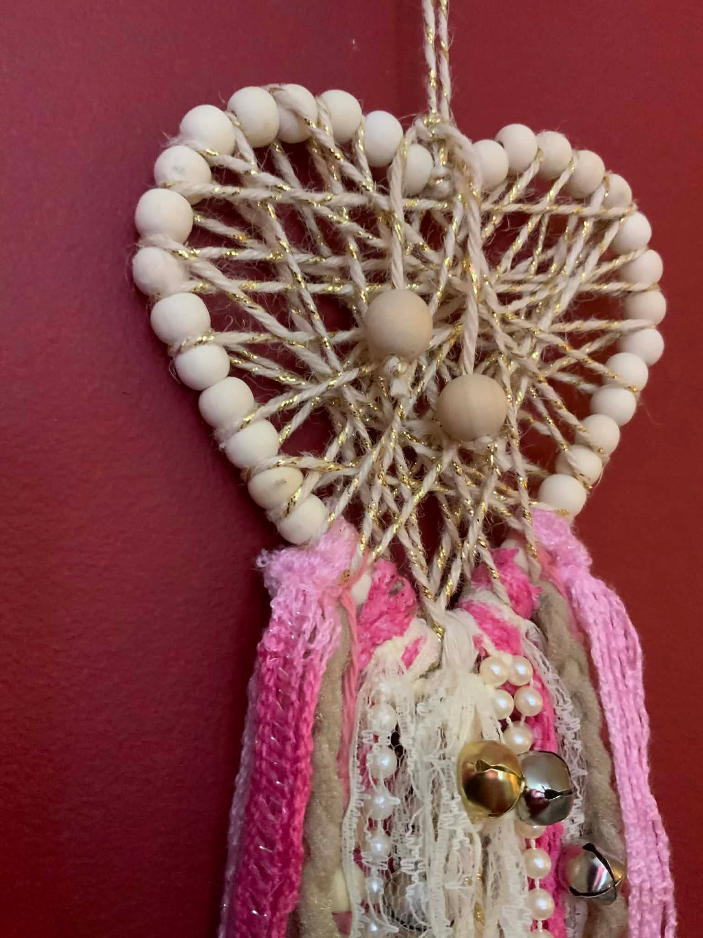 KELZ BELZ™: SACRED HEART OF LIGHT DREAMCATCHER.