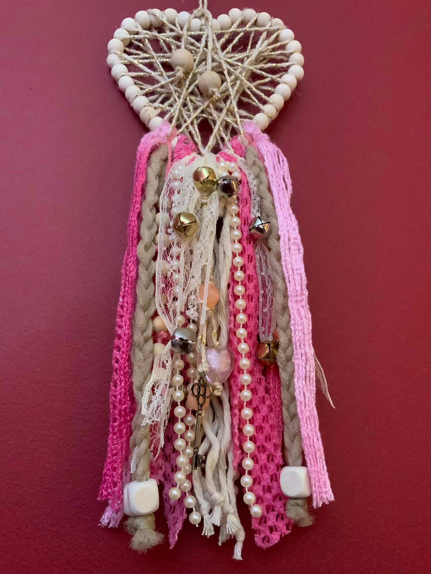 KELZ BELZ™: SACRED HEART OF LIGHT DREAMCATCHER.
