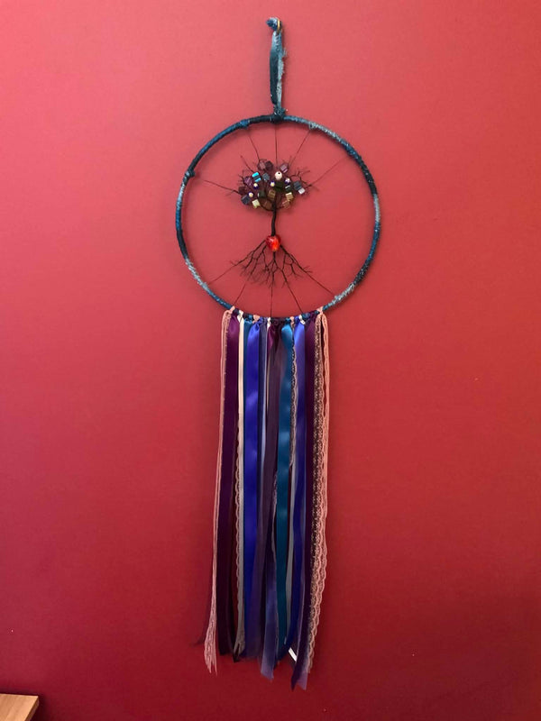 KELZ BELZ™: CELESTIAL HEART TREE WALL HANGING.